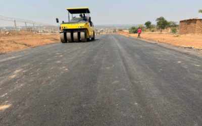 Asphaltage et Drainage de la route KATEBI (14 km et 9 km respectivement)