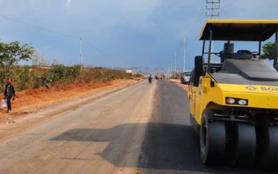 Asphaltage et Drainage de la route WANSELA(23 km et 10 km respectivement)